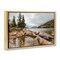 Stupell Industries Pond In The Mountains Floating Frame, design by Jon Evan